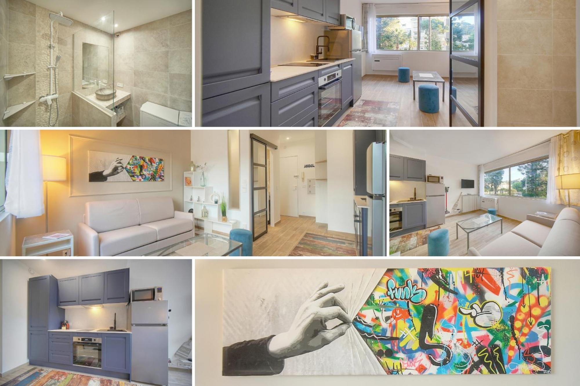 Le Ray - Parking-2min - Vca Apartment Cannes